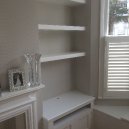 Made to measure shelving and cabinet 