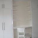 Fitted contemporary alcove wardrobes