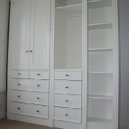 Fitted classic style wardrobe 