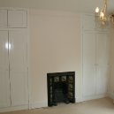 Fitted classic alcove wardrobes 