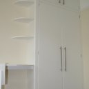 Fitted contemporary alcove wardrobes 