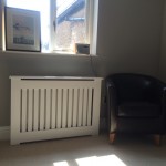 Modern radiator cover £220